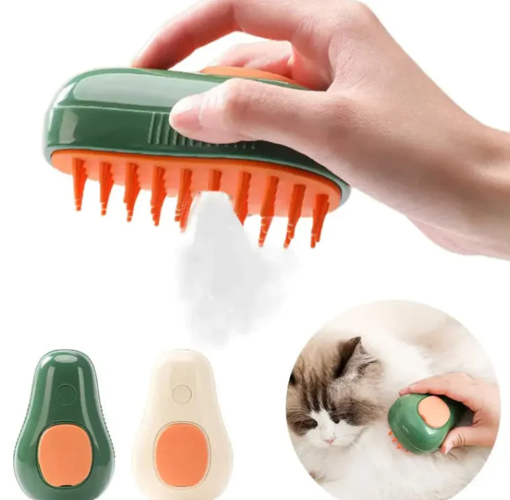 meowCrate™ SteamCare Pet Brush