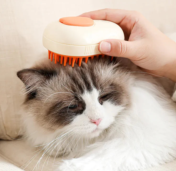 meowCrate™ SteamCare Pet Brush